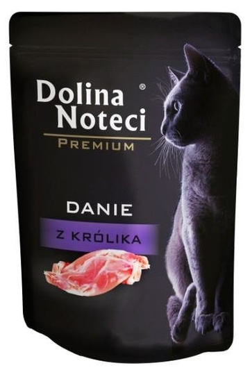 Dolina Noteci Premium Danie dla Kota z Królikiem 85g