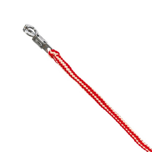 Covalliero Uwiąz dla Konia Hippo Bordo/Beż Bezpieczny Karabińczyk 200cm