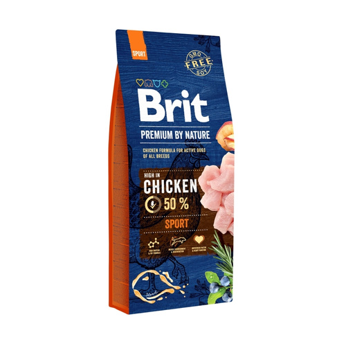 BRIT Premium By Nature Sport Aktywne 15kg