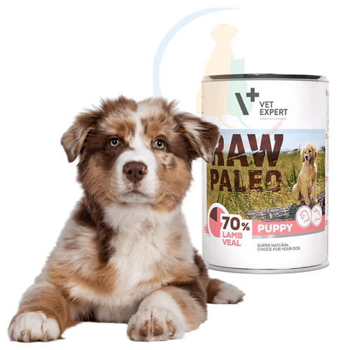 Vetexpert Raw Paleo Puppy Jagnięcina z Cielęciną 400g