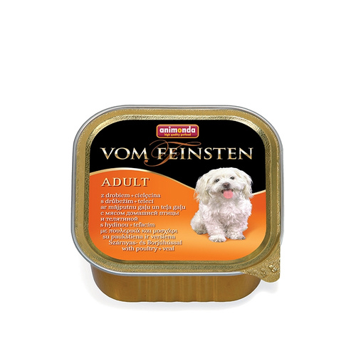 Animonda Dog Vom Feinsten Adult Drób z Cielęciną 150g