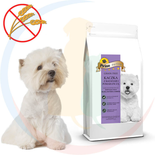 Prize West Highland White Terrier Adult Kaczka 2kg