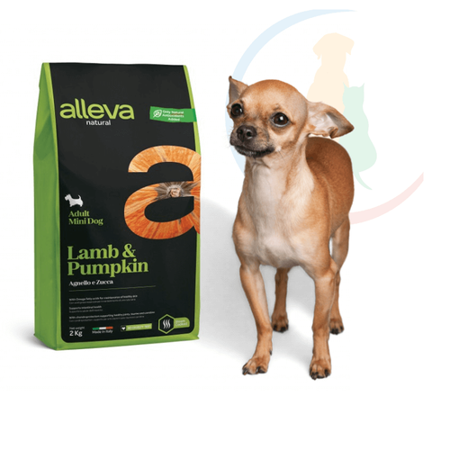 Alleva Natural Adult Mini Lamb & Pumpkin 2kg