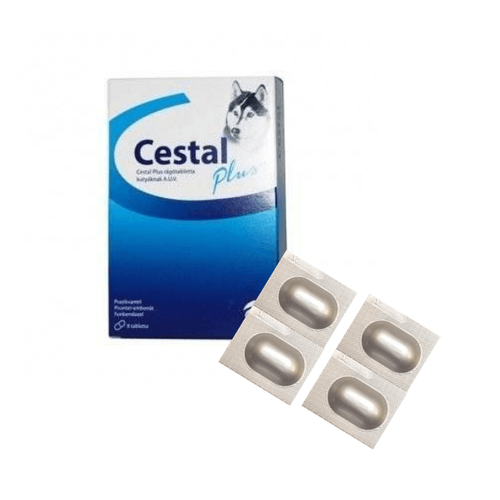 Cestal  4 Tabletki  Odrobaczające dla Psa