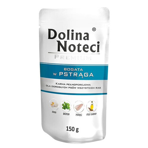 Dolina Noteci Premium dla Psa Pstrąg 150g