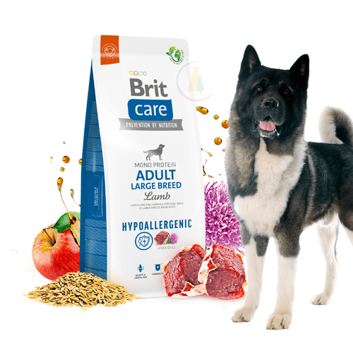 Brit Care Hypoallergenic Adult Large Breed Lamb 12kg