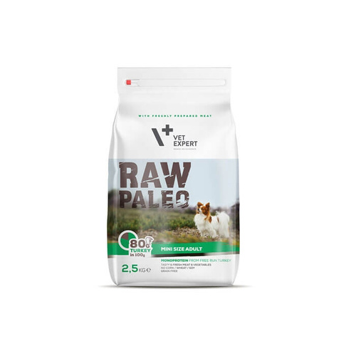 Vetexpert Raw Paleo Adult Mini 2,5kg