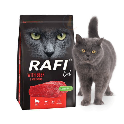 Rafi Cat Sucha Karma dla Kota z Wołowiną 7kg