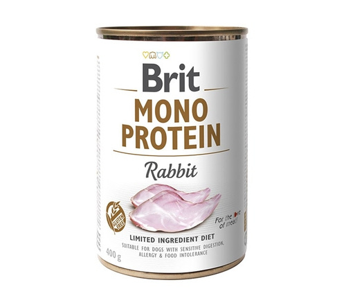 Brit Mono Protein Rabbit Mokra Karma dla Psa 400g