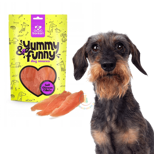 Bontari Yummy&Funny Miękkie Filety z Kurczaka 80g