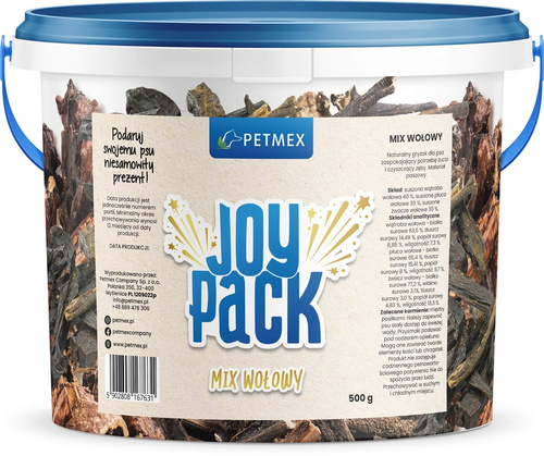 Petmex Joy Pack Mix Przysmaków Wołowych 500g