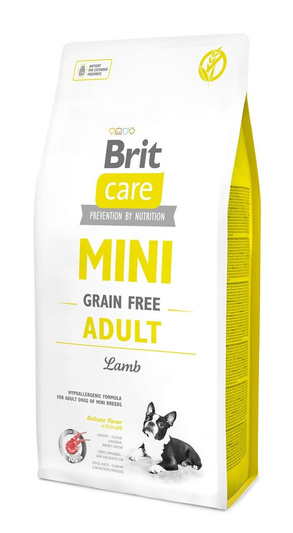 Brit Care Mini Grain Free Adult Lamb 2kg