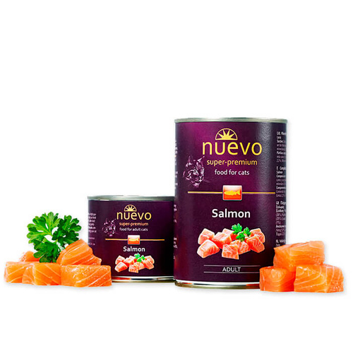 Nuevo Adult Cat Salmon Karma Mokra dla Kotów 400g