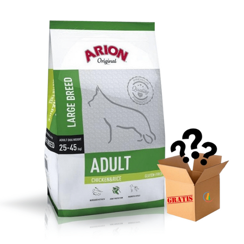 ARION Original Adult Large Chicken&Rice 12kg + Gratis Niespodzianka!