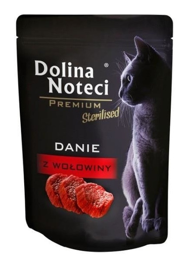 Dolina Noteci Premium Danie dla Kota z Wołowiną 85g