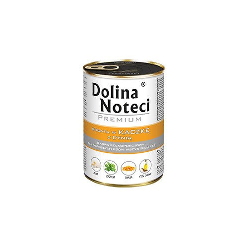 Dolina Noteci Premium dla Psa Kaczka z Dynią 400g