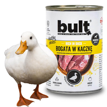 Bult Mokra Karma dla Psa Bogata w Kaczkę 400g