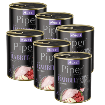 Dolina Noteci Piper Królik z Jabłkiem 6 x 800g