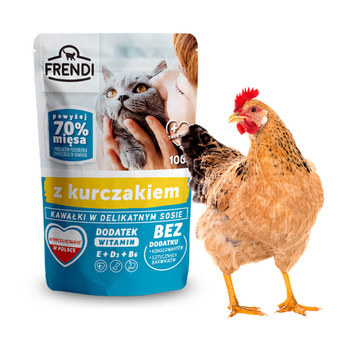 Frendi Kawałki w Sosie Saszetka 100g Kurczak