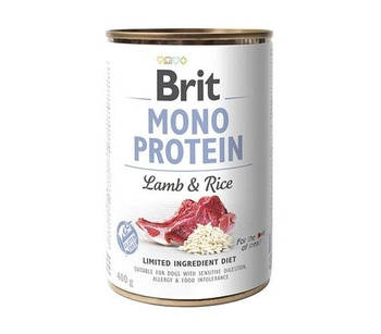 Brit Mono Protein Lamb & Rice Mokra Karma dla Psa 400g