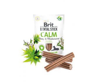 Brit Dental Stick Calm Hemp&Motherwort Dentystyczny Przysmak dla Psa 251g