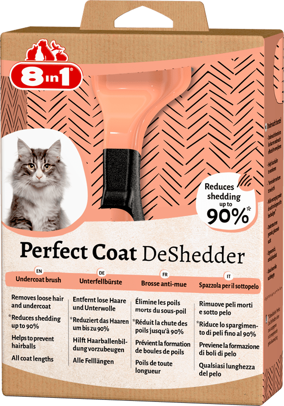 8in1 Perfect Coat DeShedder Zgrzebło dla Kota