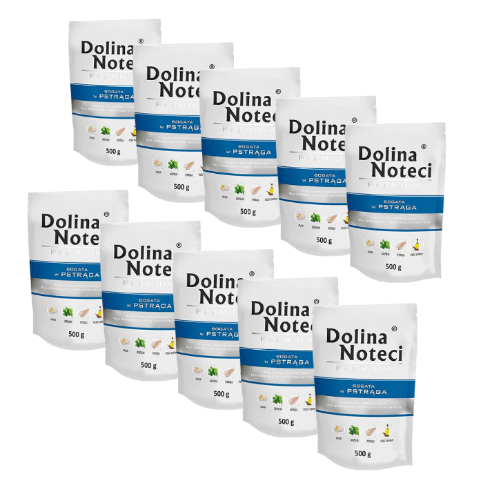 Dolina Noteci Premium Dla Psa Pstrąg 10x500g