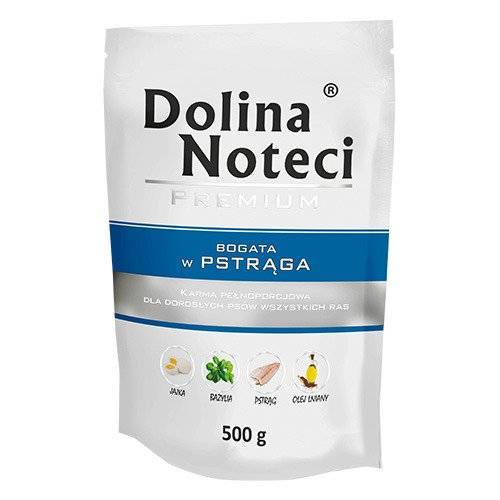 Dolina Noteci Premium dla Psa Pstrąg 500g