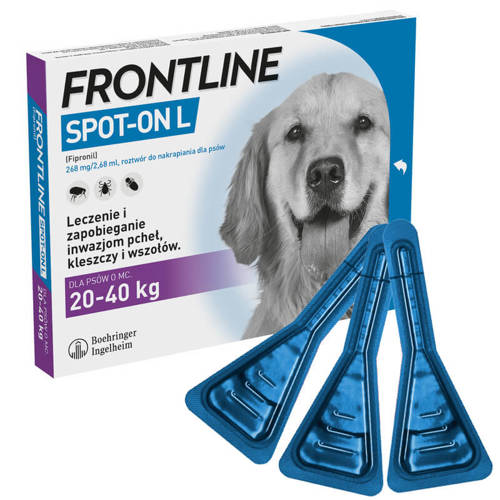 FRONTLINE Spot-On Dla Psów L 3x2,68ml