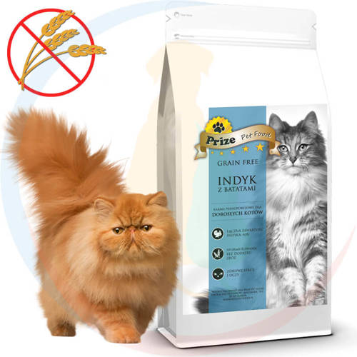 Prize Grain Free Kot Świeżo Przygotowany Indyk 7,5kg